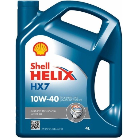 HUILE MOTEUR SHELL HX7 4L 10W40