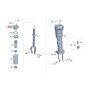 TAMPONS AMORTISSEURS AV GLE 2018-2024